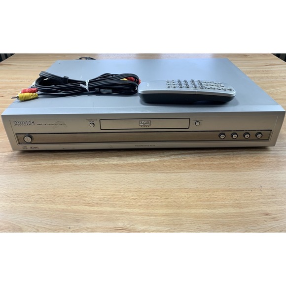 Philips Other - Phillips DVD Player Silver DVD724 Remote Included